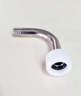 Engate Rápido Espigão Curvo 1/2" em Aço Inox 304L Original EZbrew