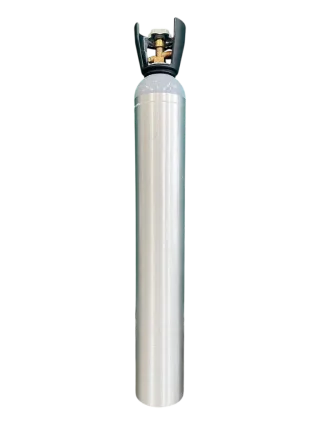 Cilindro de Alumínio para CO² c/ Válvula e Alça - Capacidade 8,5kg