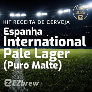 Kit Receita Espanha - Pale Lager - Copa do Mundo 2026 EZbrew