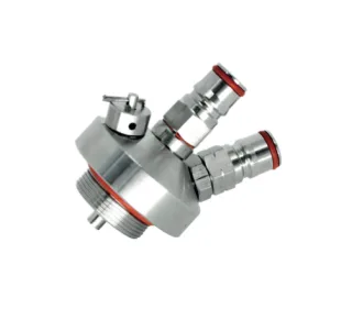 Tampa para Growler (Barril) em Inox com Terminais Ball Lock