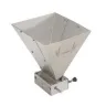Moedor Moinho de Malte 2 Rolos Funil em Aço Inox 304 EZbrew