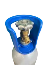 Cilindro de Ferro para CO² c/ Válvula e Alça - Capacidade 3kg