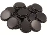 KIT TAMPINHA ROLHA PRETA 26MM 50 UNIDADES EZBREW