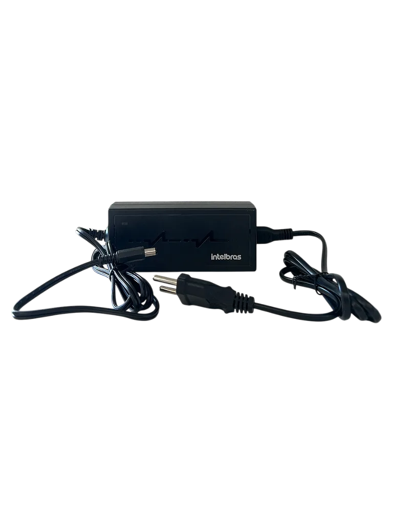 Fonte Eletrônica AC/DC 12,8 Vdc 5 A Bivolt Intelbras ( Comando Remoto )
