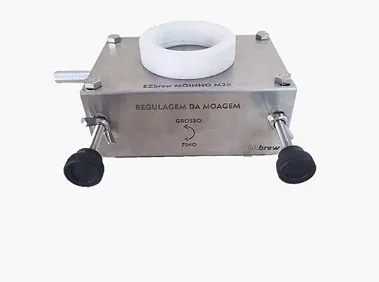 Moedor Moinho de Malte 2 Rolos Temperado e Zincados EZbrew