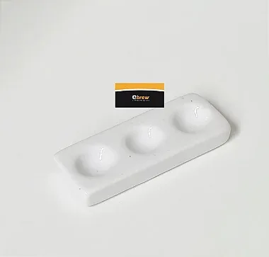 Kit Placa de Toque 3 cavidades + Pipeta Plástica 3ml + Indicador de amido 30ml