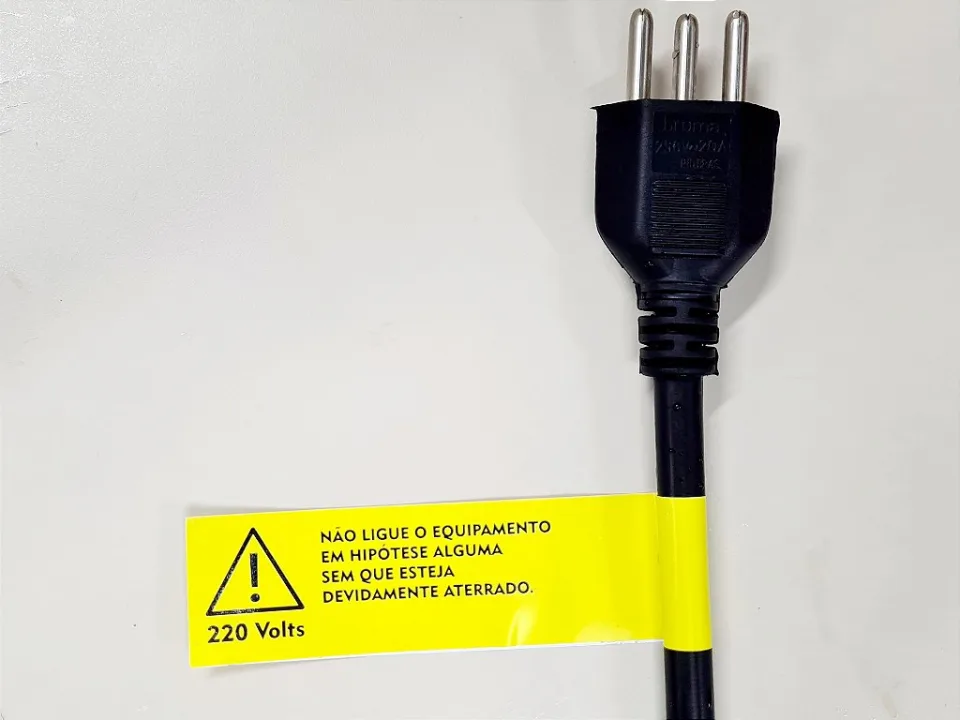 Cabo de Força 3 Vias 2,5mm² Macho/Fêmea 2P+T 20A 3m EZbrew