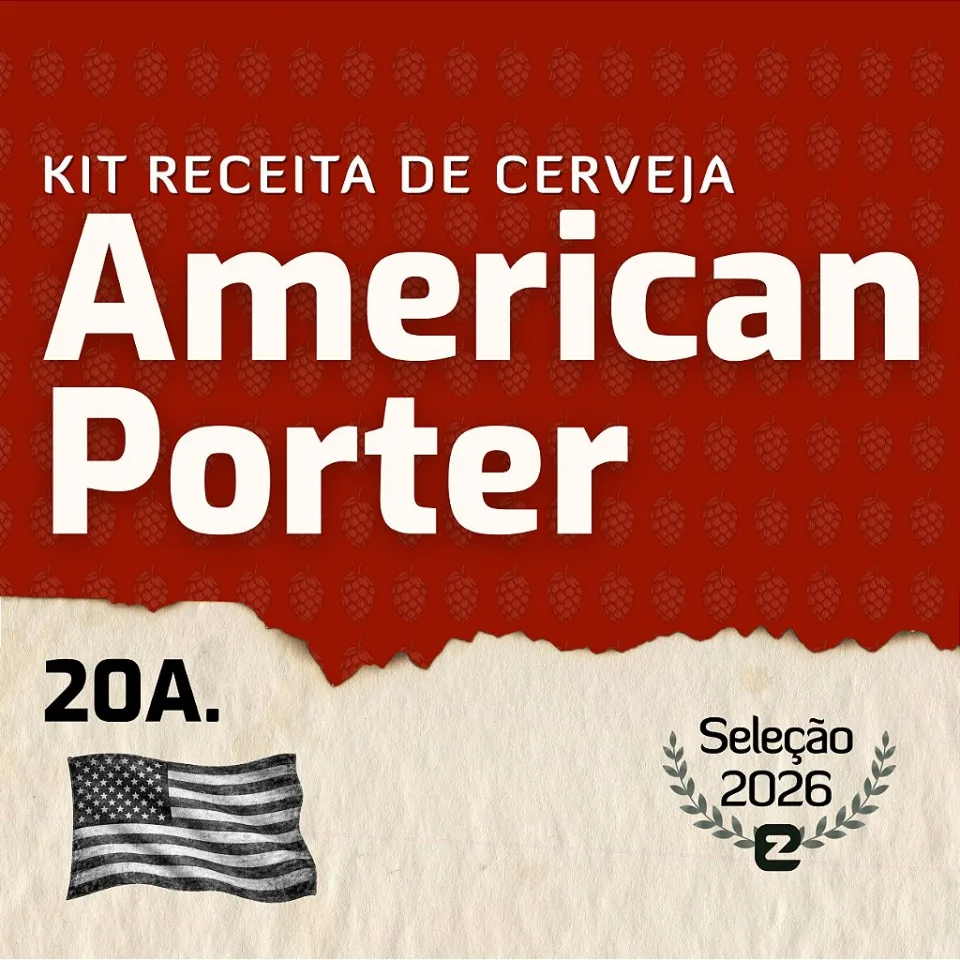 Kit Receita American Porter 2026 EZbrew