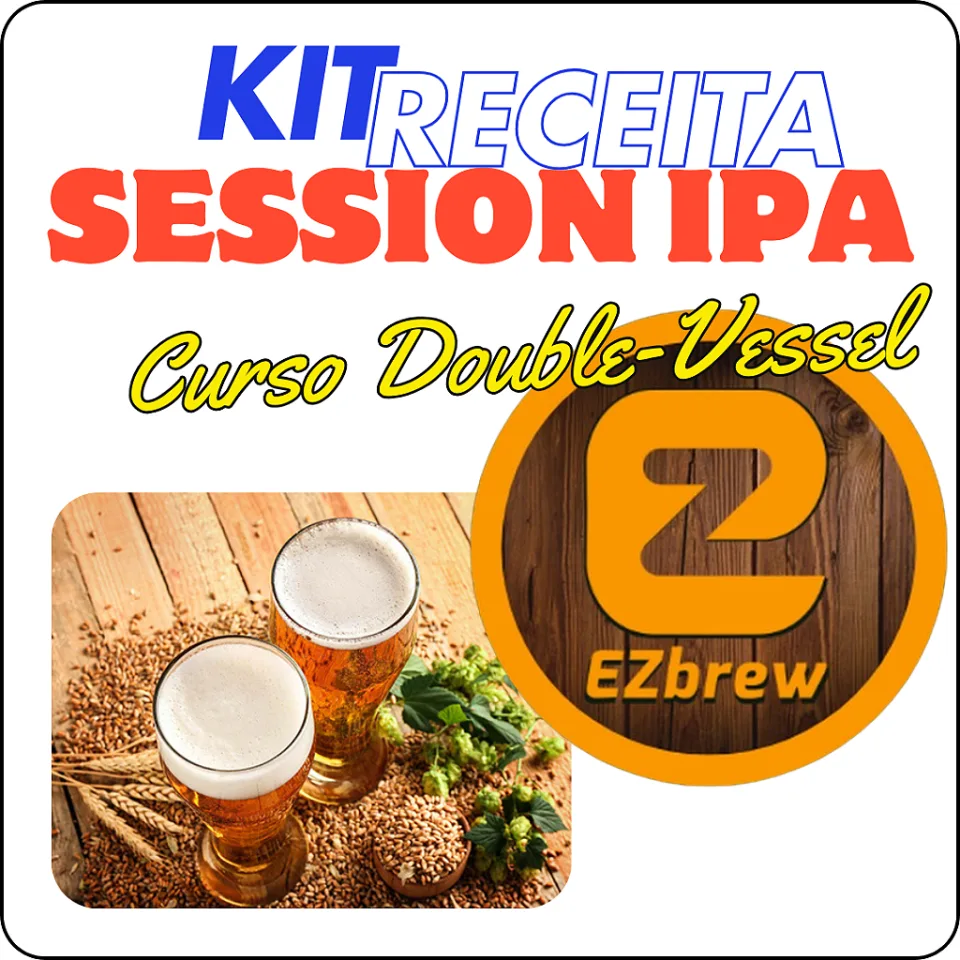 Kit Receita Curso Double Vessel - Session IPA
