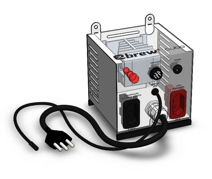 Cubo Módulo Potência Comando Remoto 20A EZbrew