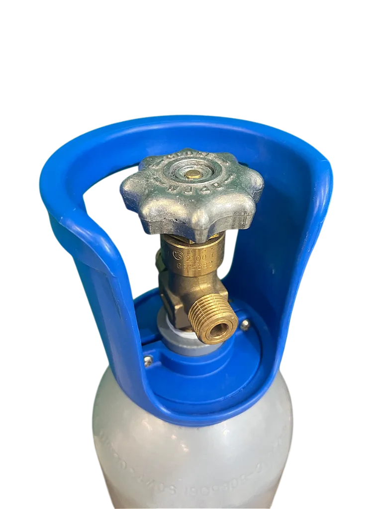Cilindro de Ferro para CO² c/ Válvula e Alça - Capacidade 3kg