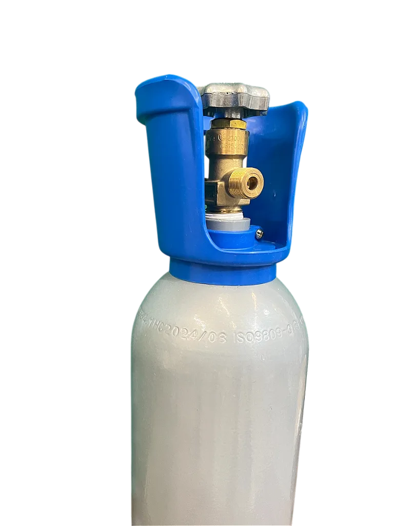 Cilindro de Ferro para CO² c/ Válvula e Alça - Capacidade 3kg