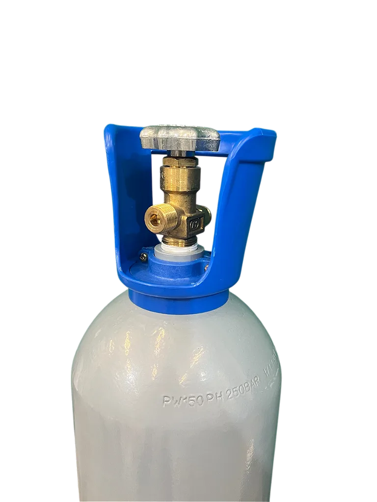 Cilindro de Ferro para CO² c/ Válvula e Alça - Capacidade 6kg