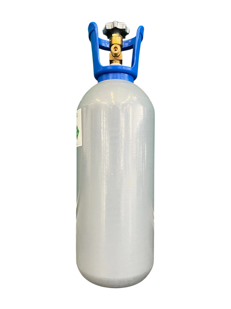 Cilindro de Ferro para CO² c/ Válvula e Alça - Capacidade 6kg