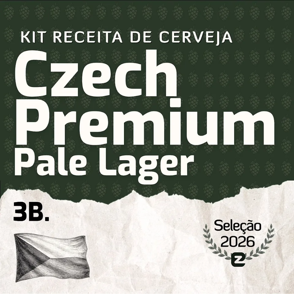 Kit Receita Czech Premium Pale Lager 2026 EZbrew