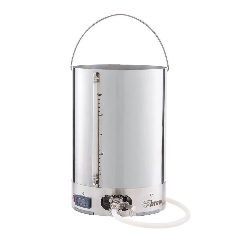 Panela/Tanque Auxiliar para Água ou Fervura de Mosto – 28L, 49L e 93L | EZbrew