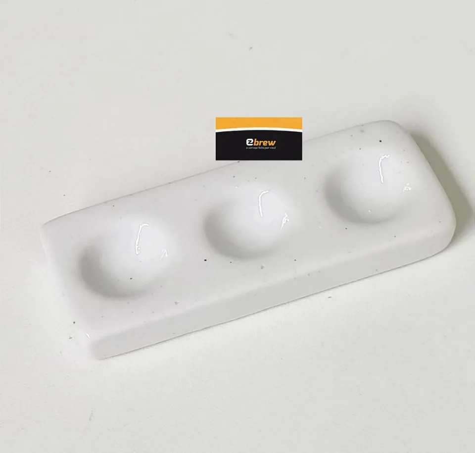 Placa de Toque 3 Cavidades para Verificação de Amido EZbrew