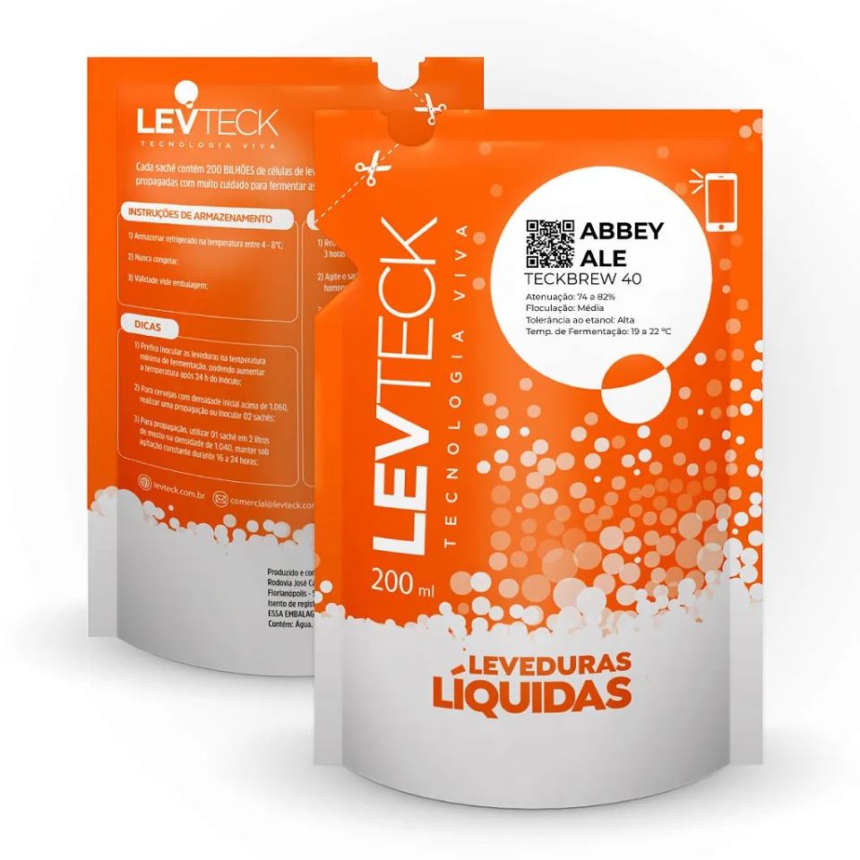 Levedura Abbey Ale TB 40 - Levteck
