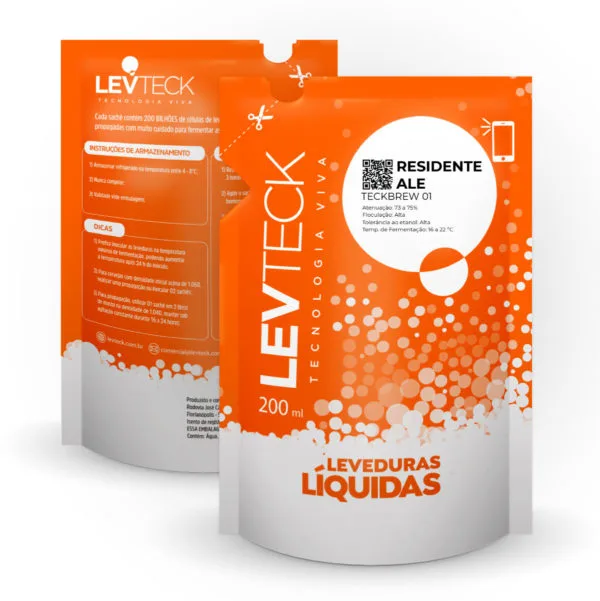 Levedura Residente Ale TB 01 - Levteck