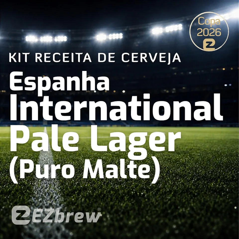 Kit Receita Espanha - Pale Lager - Copa do Mundo 2026 EZbrew