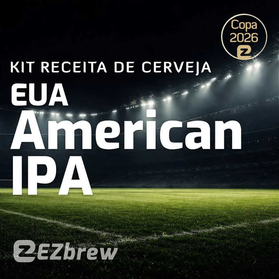 Kit Receita EUA - American IPA - Copa do Mundo 2026 EZbrew