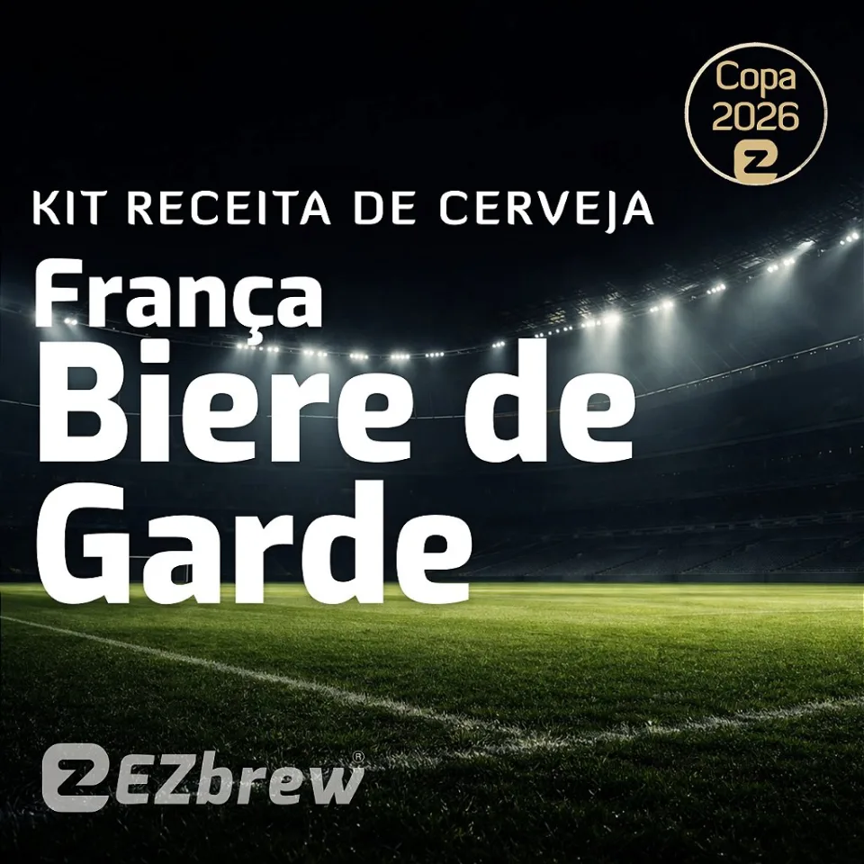 Kit Receita França - Biere de Garde - Copa do Mundo 2026 EZbrew