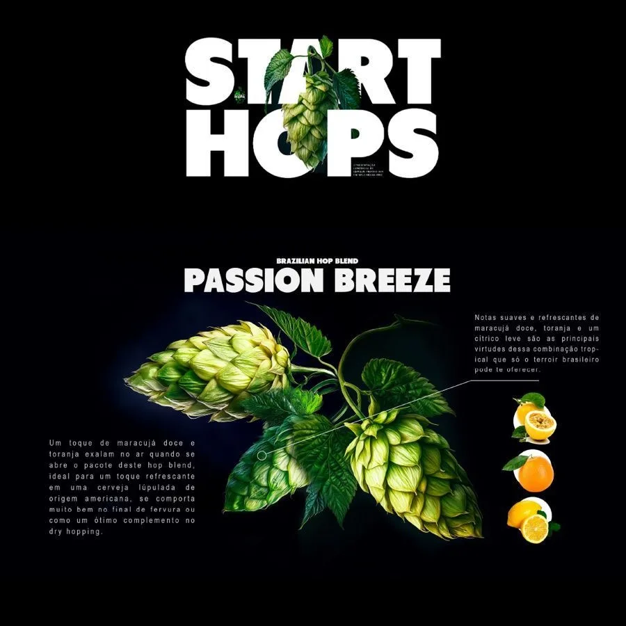 Lúpulo Blend Passion Breeze Start Hops pct 50g