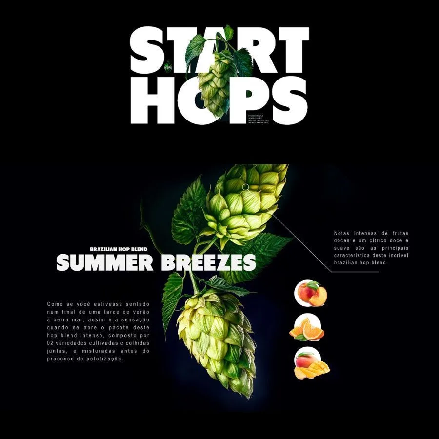 Lúpulo Blend Summer Breezes Start Hops pct 50g